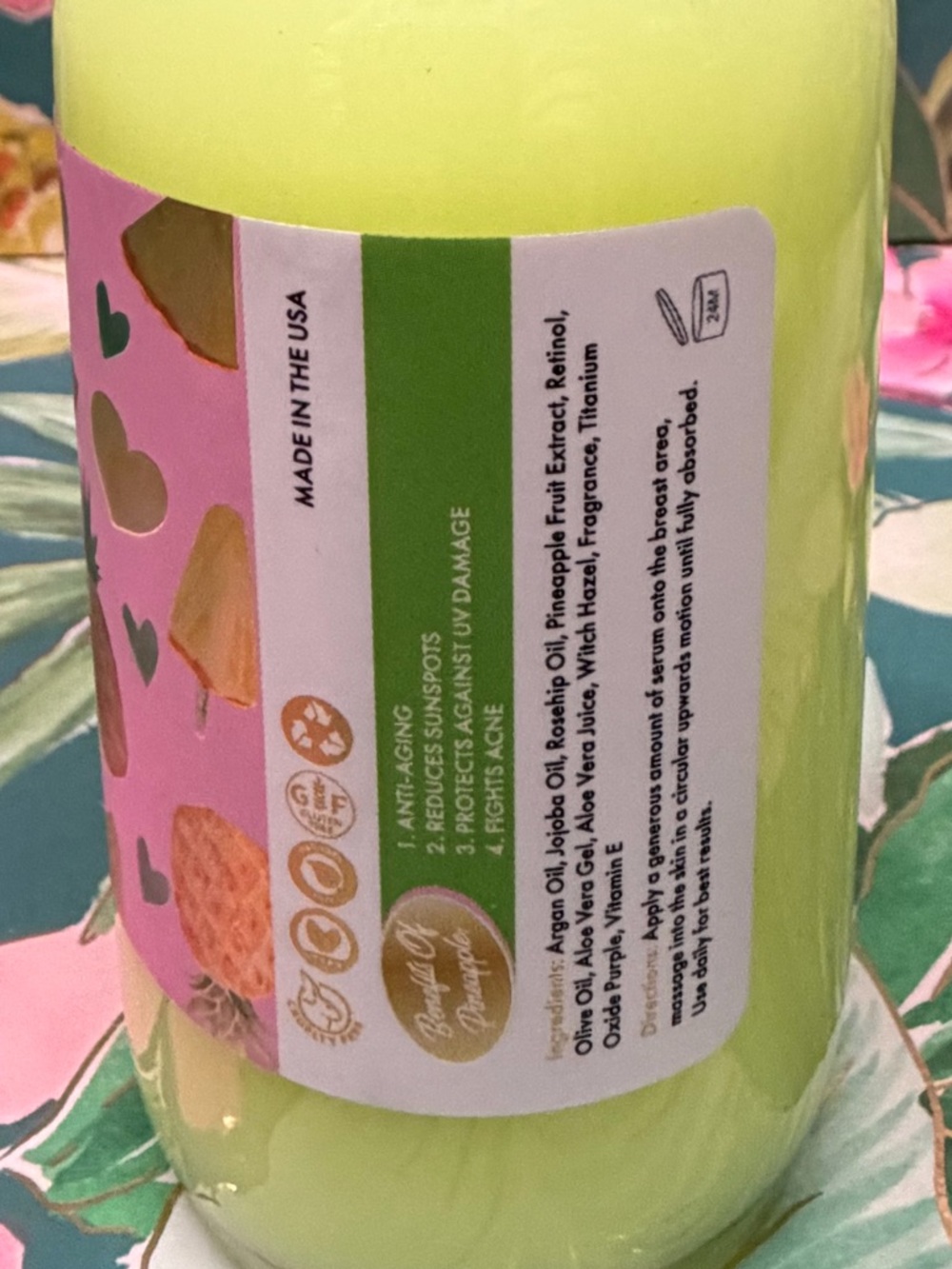 AMINNAH Fineapples Pineapple Firming Serum brand new - Picture 4 of 5